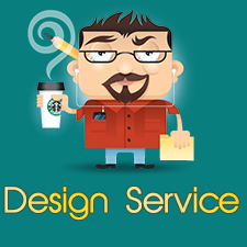 Design service for marketing logo